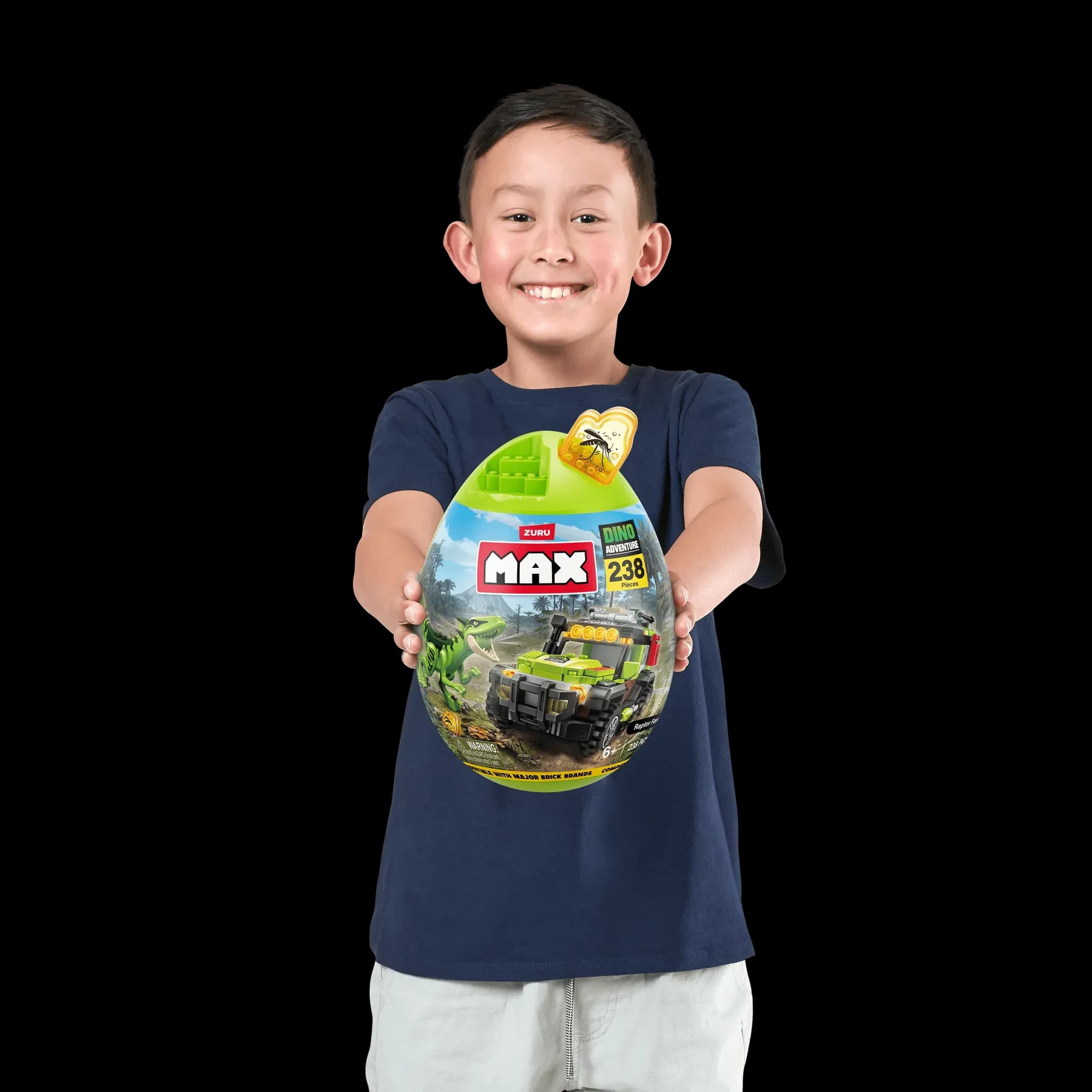 MAX Build More Dino Escape (238 Piezas), Ladrillos de Construcción