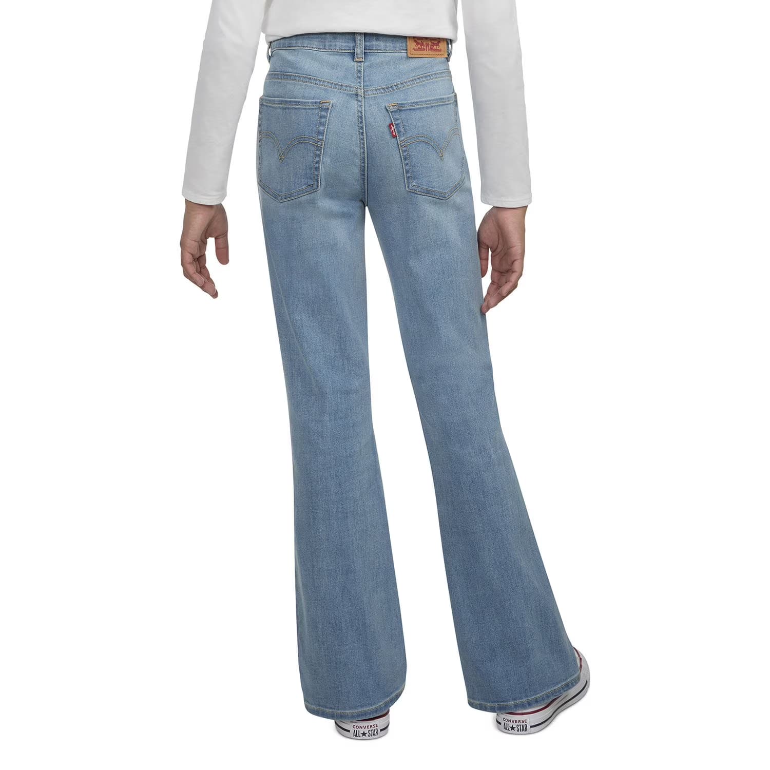 Pantalón de Mezclilla Flare para Niña – Tallas 5–18 - Miniatura 3