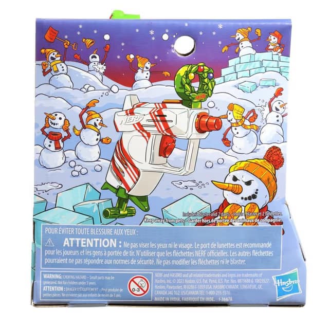 Lanzador de Dardos Nerf Elite 2.0 Jolly Dash y 2 Dardos Nerf Elite, Cebado de Acción de Tracción - Miniatura 3