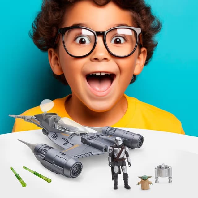 Starfighter N-1 de The Mandalorian Star Wars Epic Hero Series, Figuras de Acción - Miniatura 3