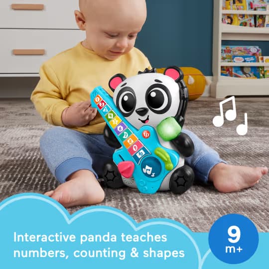 Juguete de Aprendizaje Panda Link Squad Jam & Count Fisher-Price con Música y Luces - Miniatura 3