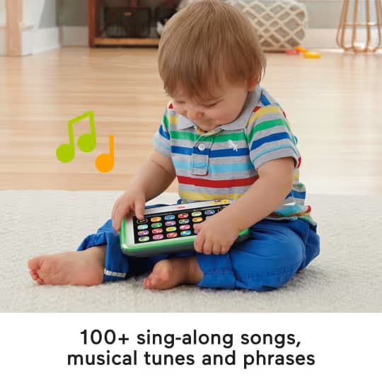 Tableta Fisher-Price Laugh & Learn Smart Stages, Juguete Musical Electrónico de Aprendizaje para Niños Pequeños - Miniatura 3
