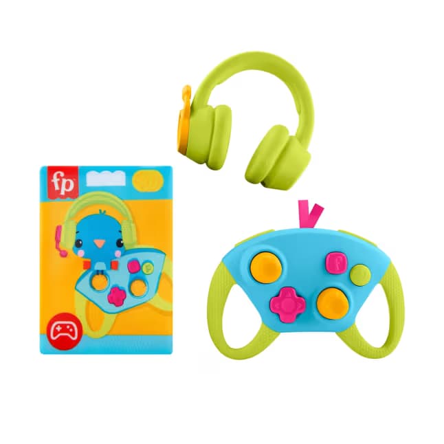 Set de Regalo Level-Up Little Gamer Fisher-Price, 3 Juguetes de Desarrollo para Recién Nacidos - Miniatura 3