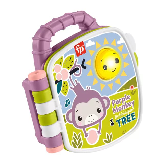 Juguete Musical de Cuentos Mono Morado Fisher-Price para Bebés y Niños Pequeños con Luces y Sonidos - Miniatura 3
