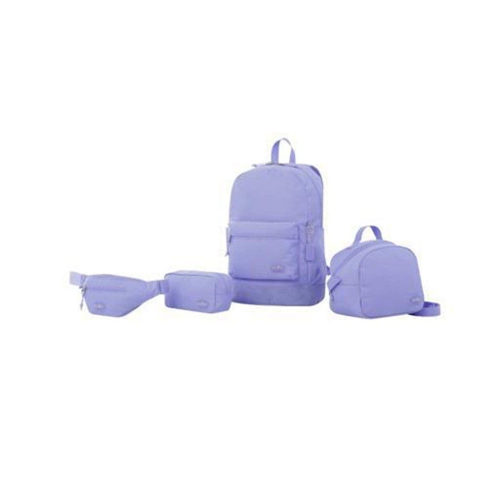Combo Escolar Zaky x4 - Lila