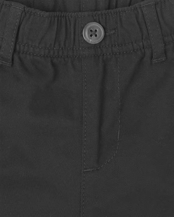 The Children’s Place – Pantalones Chino Rectos Pull-On Stretch para Niño – Negro – Tallas 5–18