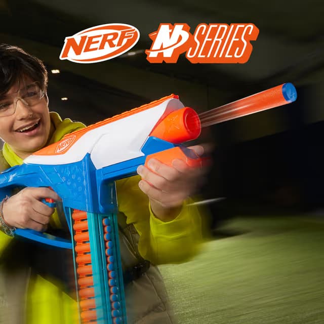 Lanzador Nerf N Series Infinite y 80 Dardos N1