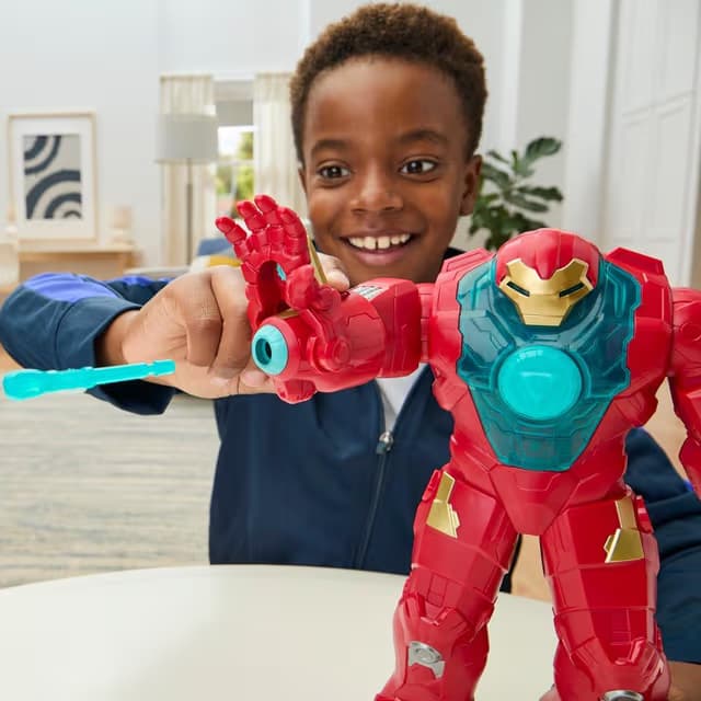 Set de Figuras de Acción Iron Man y Armadura Hulkbuster Marvel Avengers VenomVersus Epic World of Action - Miniatura 3