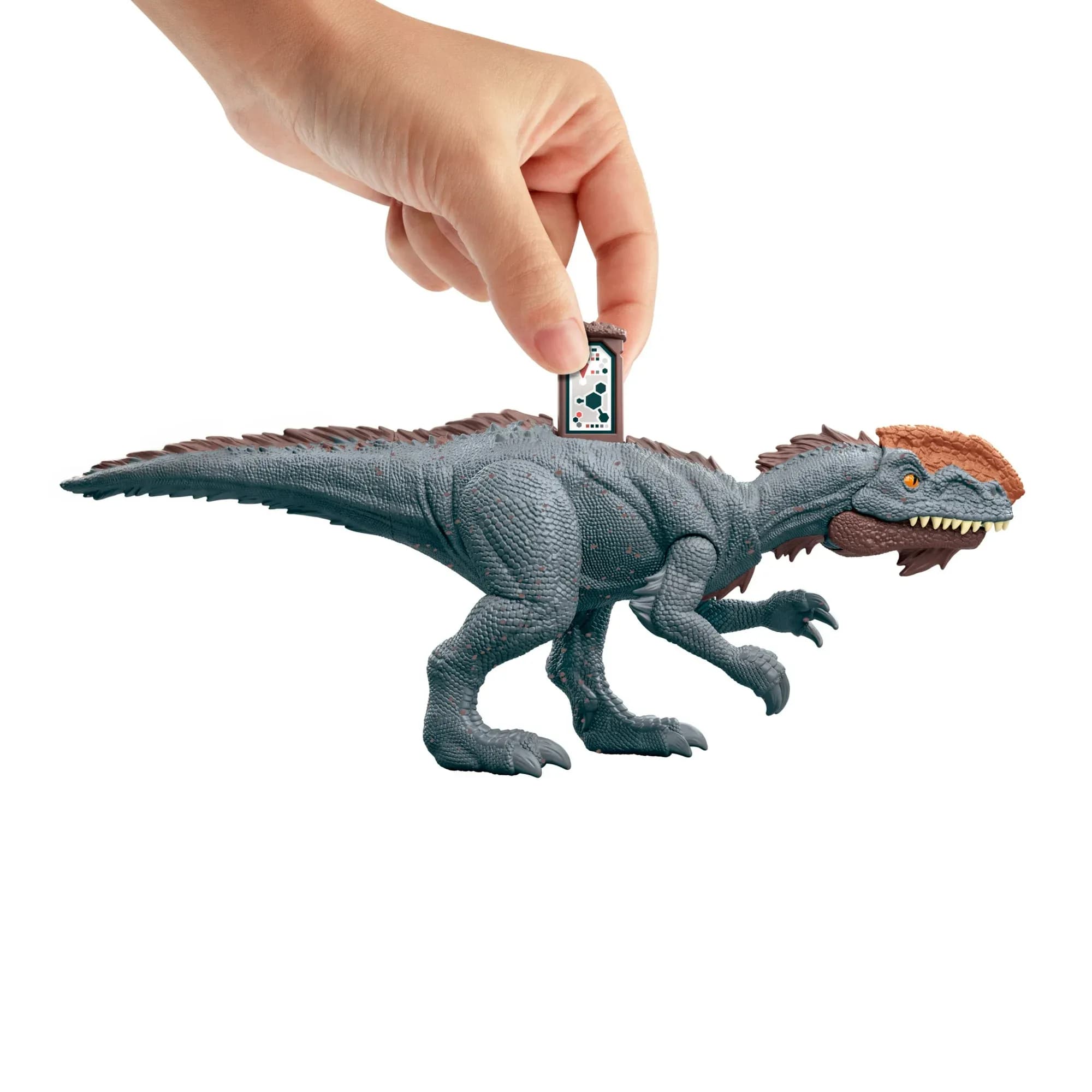 Figura de Acción Dinosaurio Jurassic World Strike Attack Monolophosaurus con Acción de Golpe Único - Miniatura 3