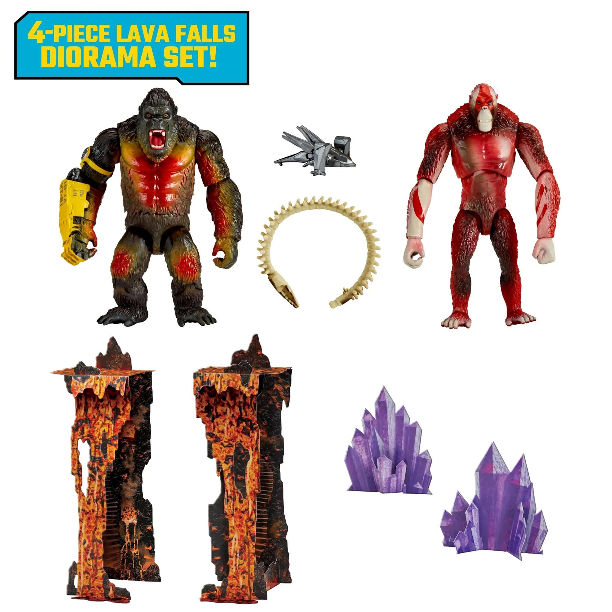 Pack de Figuras de Acción Coleccionables Godzilla x Kong (Versus 2-Pack), 4+ Edades - Miniatura 3