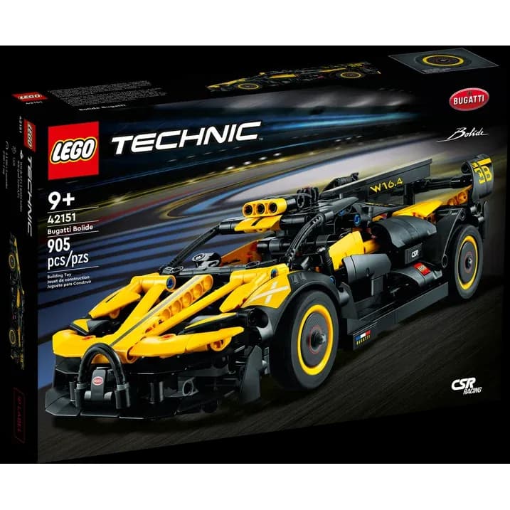 Set de Construcción LEGO Technic Bugatti Bolide, Modelo de Coche de Carreras de Colección