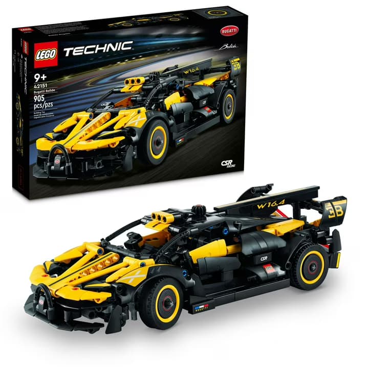Set de Construcción LEGO Technic Bugatti Bolide, Modelo de Coche de Carreras de Colección
