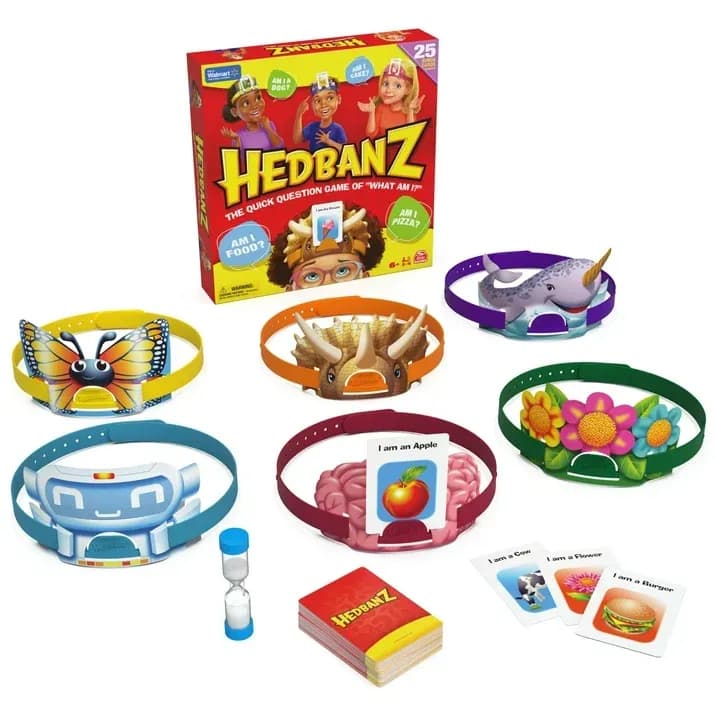 Hedbanz 2da Edición, Juego de Mesa de Adivinanzas con Imágenes con 25 Cartas de Bonificación - Miniatura 3