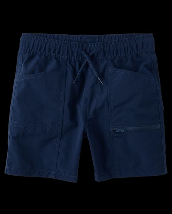The Children’s Place – Shorts Cargo de Secado Rápido para Niño – Azul – Tallas 5–18