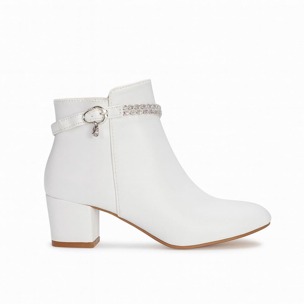 Botin Blanco de Tacon