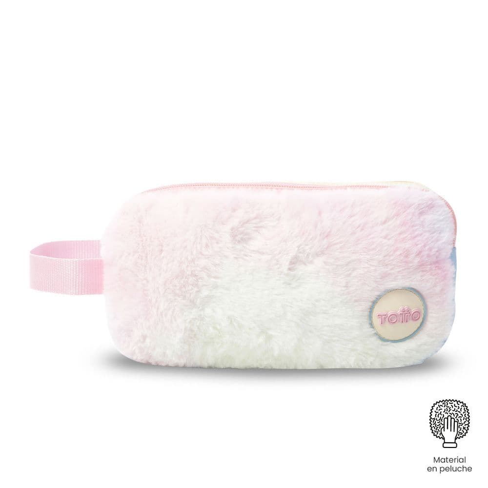 Cartuchera Escolar Grande para Niña 2 Cuerpos Bloum Azul