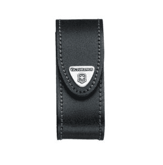 Estuche de cuero Victorinox para navaja estándar - Negro
