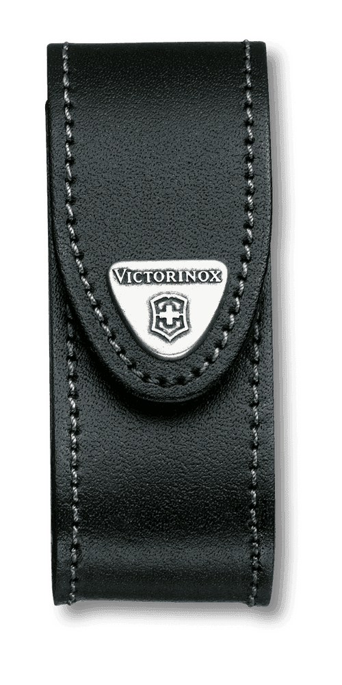 Estuche de cuero Victorinox para navaja estándar - Negro