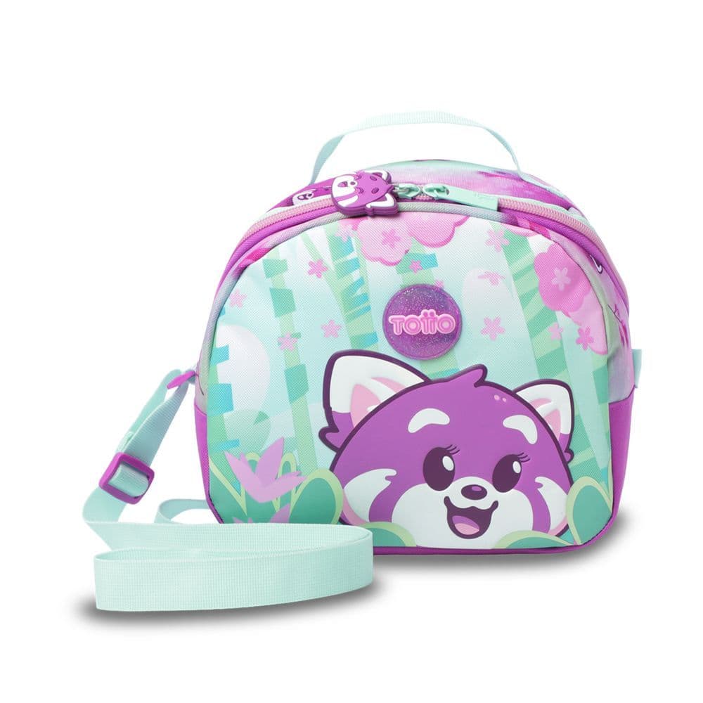 Lonchera Térmica para Niña Bambú Mediana Fucsia