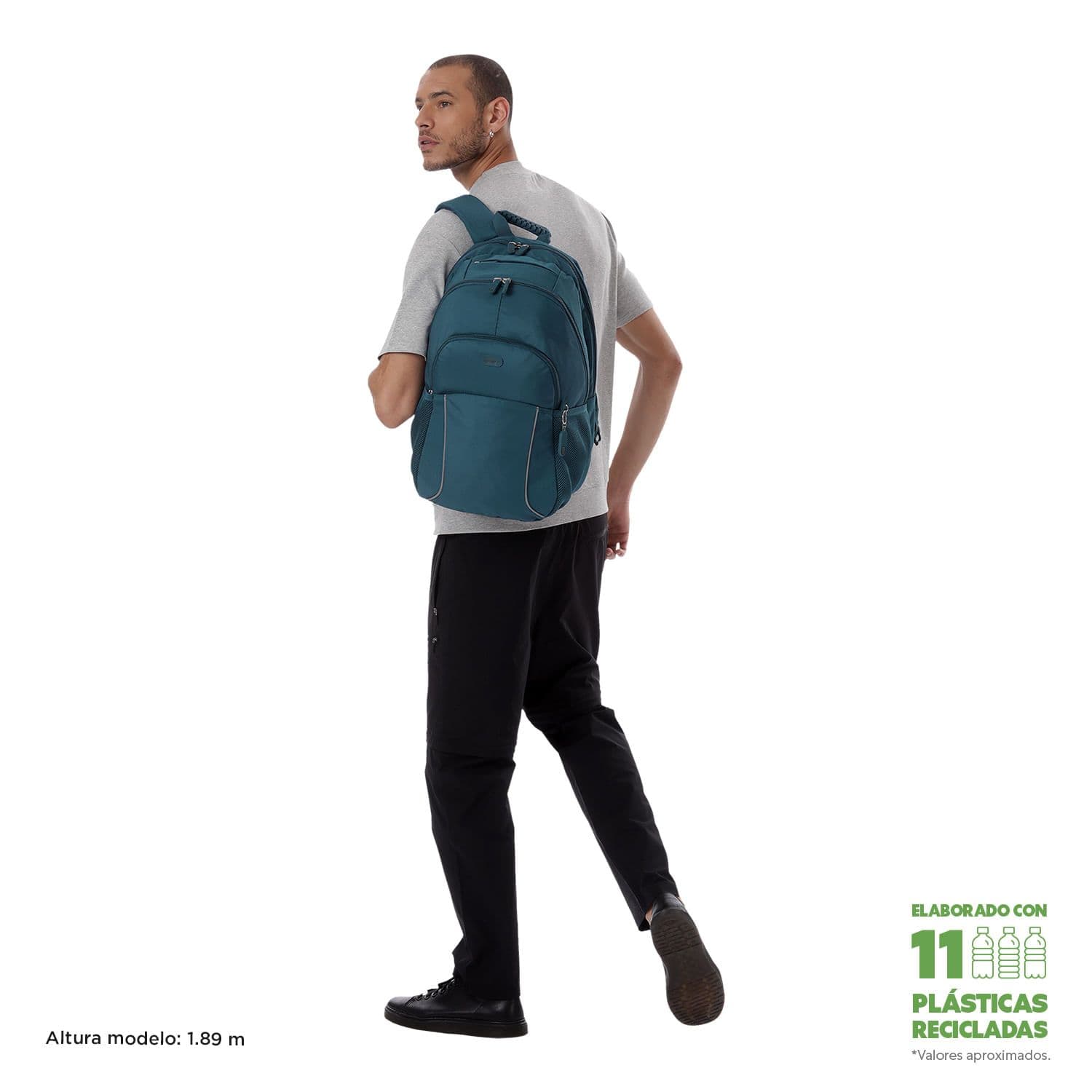 Morral Universitario Cambri 2.0 Porta PC 15.4" - Azul