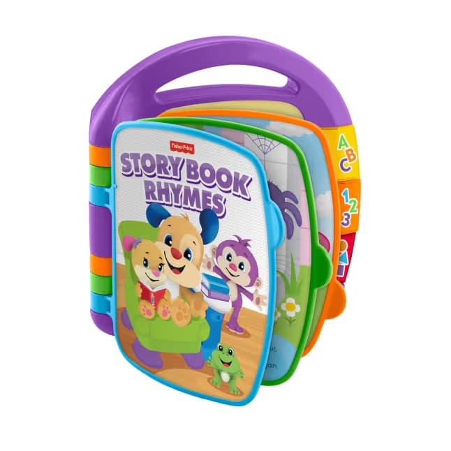 Juguete Electrónico Musical de Aprendizaje Fisher-Price Laugh & Learn Storybook Rhymes (Rimas de Cuentos) Para Bebés y Niños Pequeños