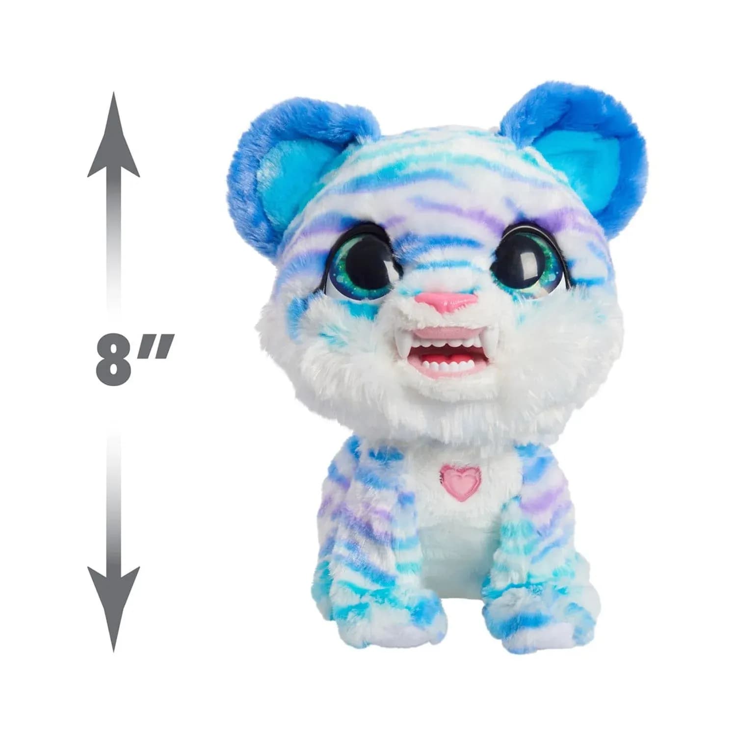 Mascota Interactiva furReal Lil Wilds North, La Gatita Dientes de Sable, Juguete de Felpa para Edades 4+