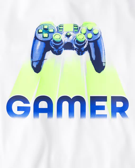 The Children’s Place Pack de 2 Camisetas Performance Gamer para Niño – Multicolor Tallas XS–XL