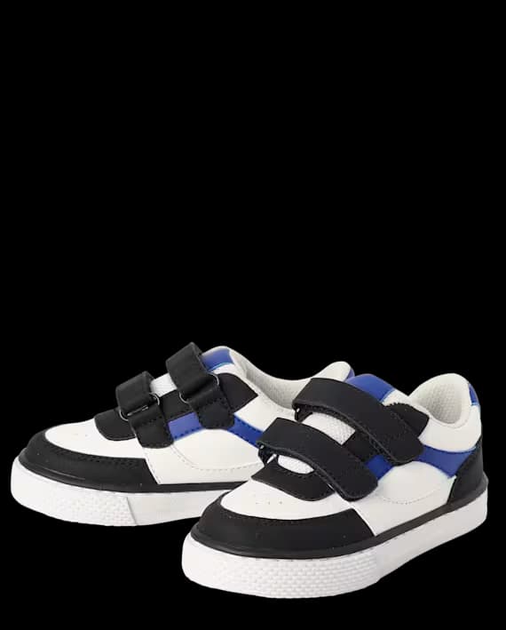 The Children’s Place – Zapatillas Low Top Colorblock para Niño Toddler – Azules