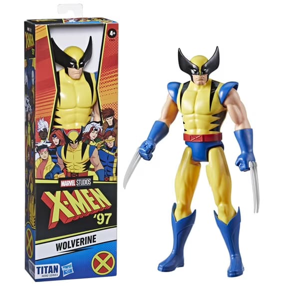 Figura de Acción Wolverine X-Men Marvel (30 cm) para Niños de 4+ Años