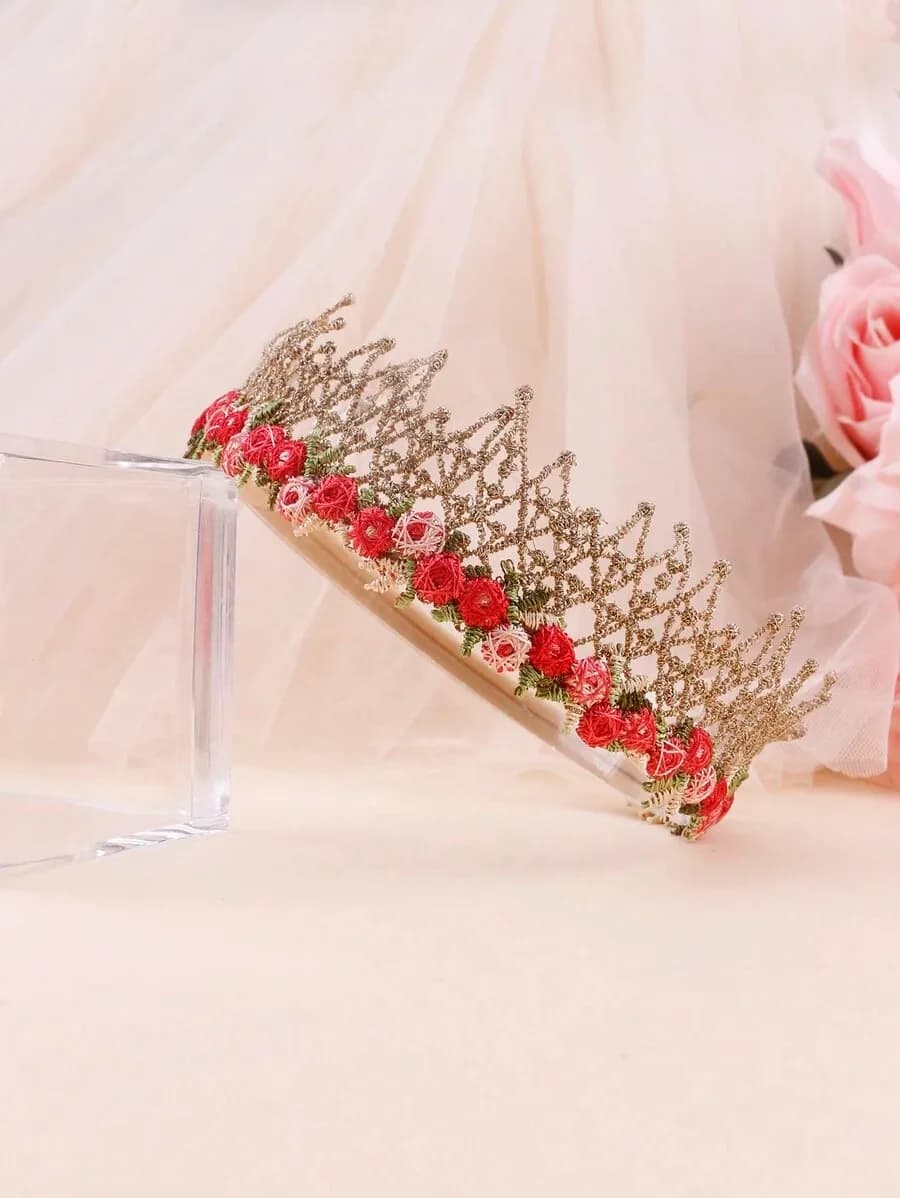 Set de 3 Cintas Elásticas para Bebé con Mariposas, Flores y Lazos – Ideal para Festividades y San Valentín